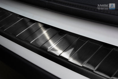 protector de parachoques trasero BMW X1 F48 negro