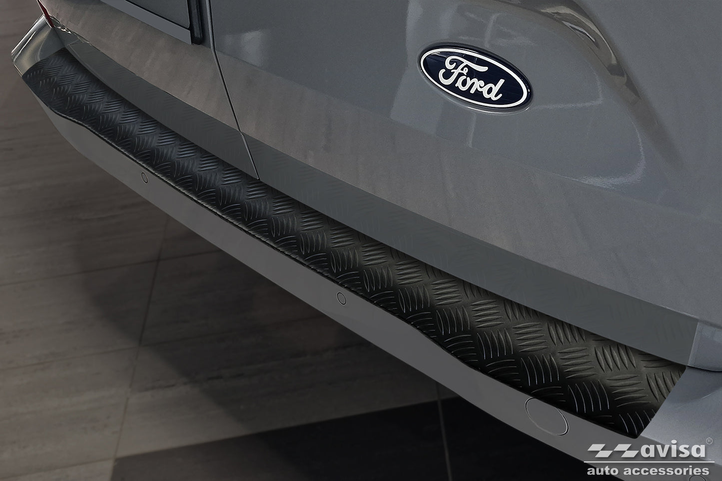 protector de parachoques trasero FORD TRANSIT CUSTOM 2023+