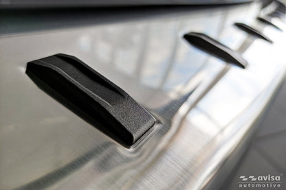 protector de parachoques trasero FORD KUGA ST-Line plata satinado