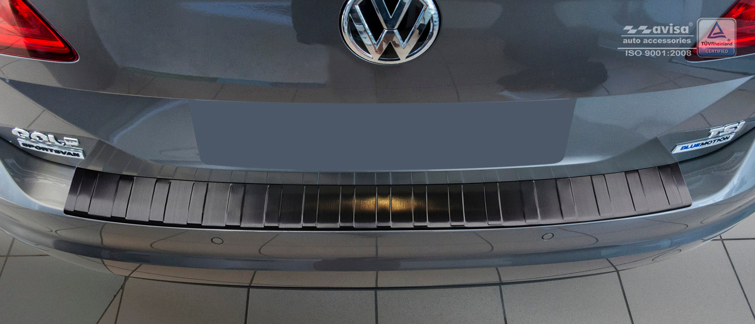 protector de parachoques trasero VW GOLF SPORTSAN negro