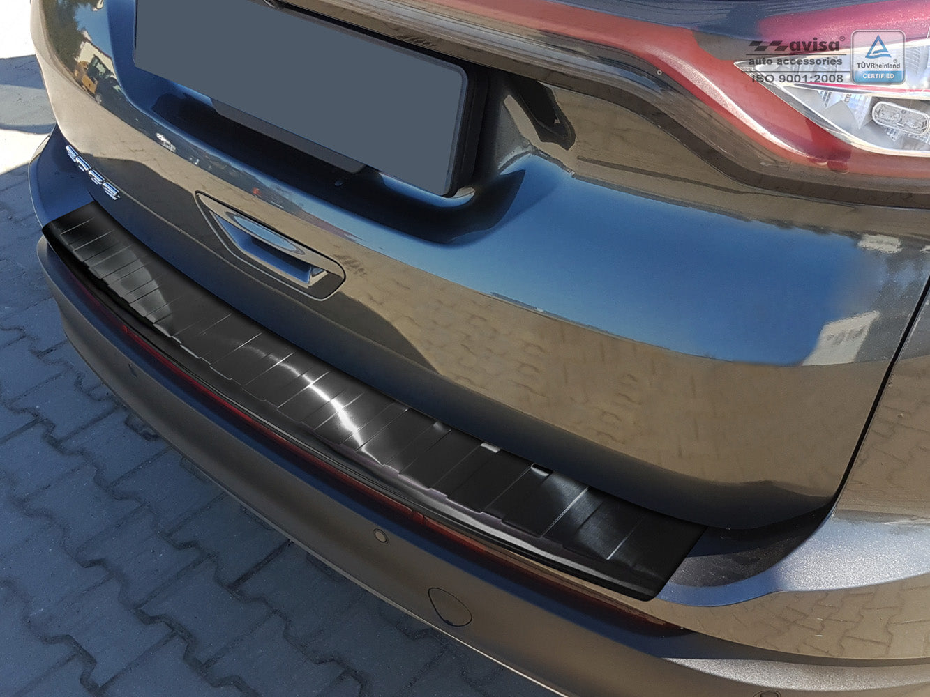 protector de parachoques trasero FORD EDGE negro 2014-2018