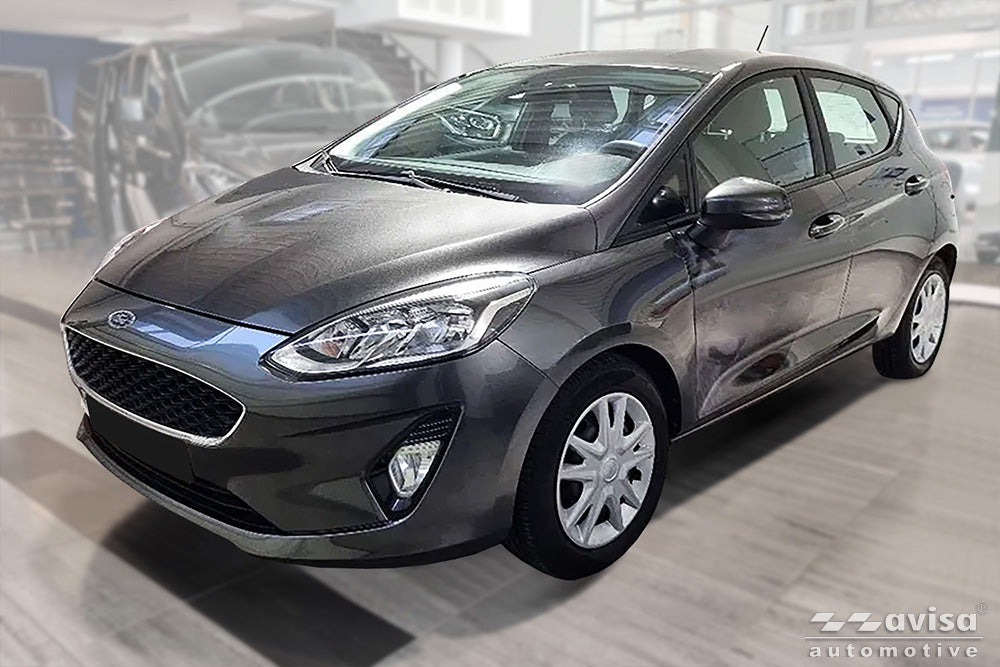 protector de parachoques trasero FORD FOCUS hatchback negro 2014-18