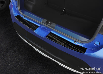 protector de parachoques trasero DACIA SANDERO hatchback negro