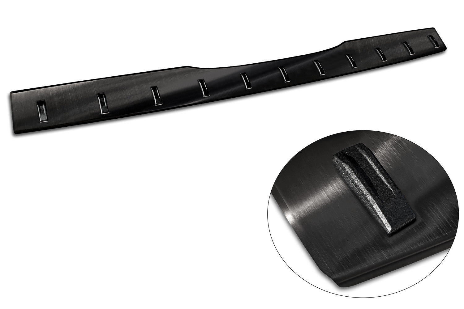 protector de parachoques trasero MERCEDES CLASE V W447 negro
