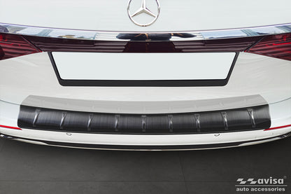protector de parachoques trasero MERCEDES CLASE E (S214) negro