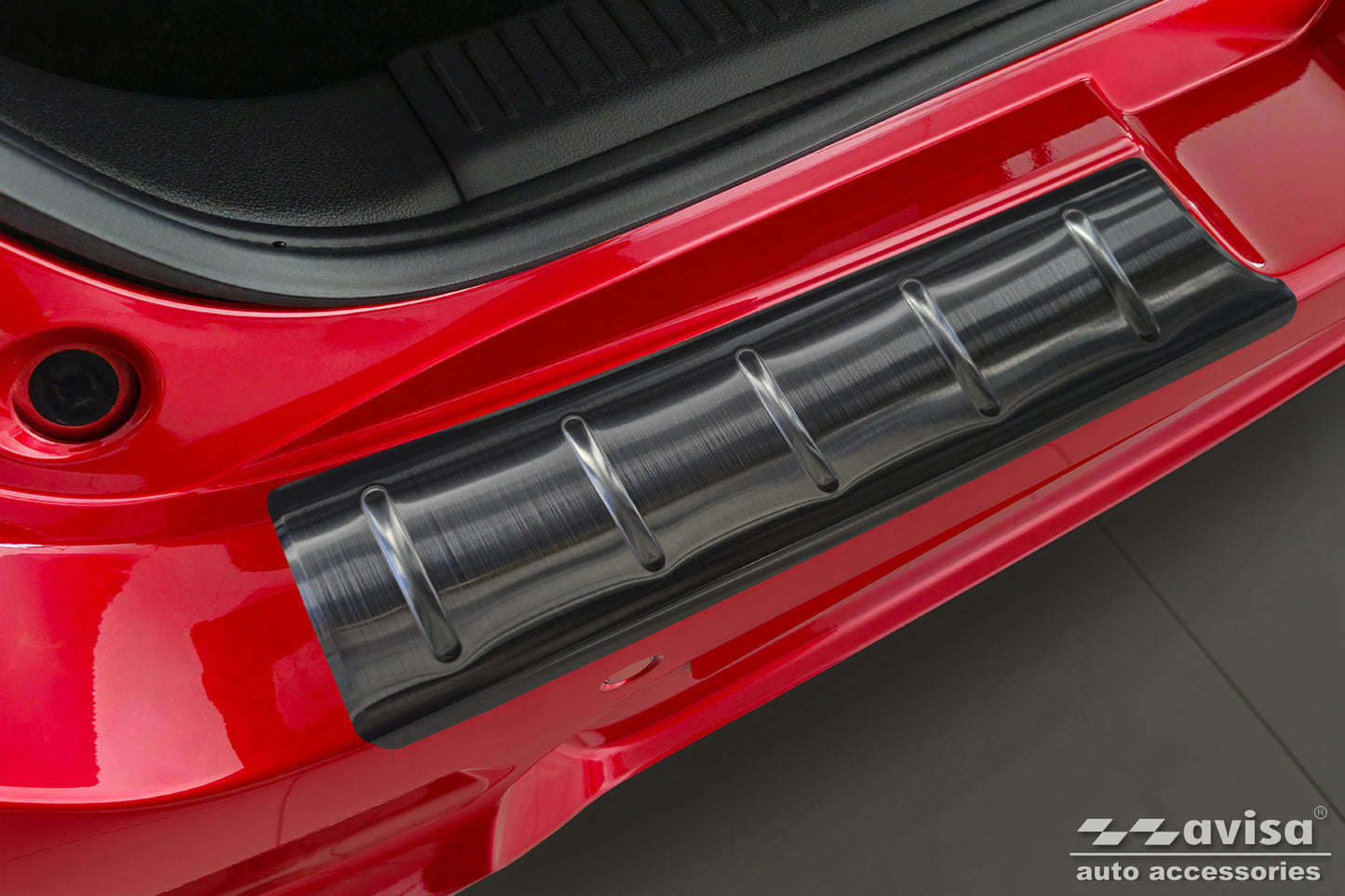 protector de parachoques trasero SUZUKI SWIFT hatchback negro