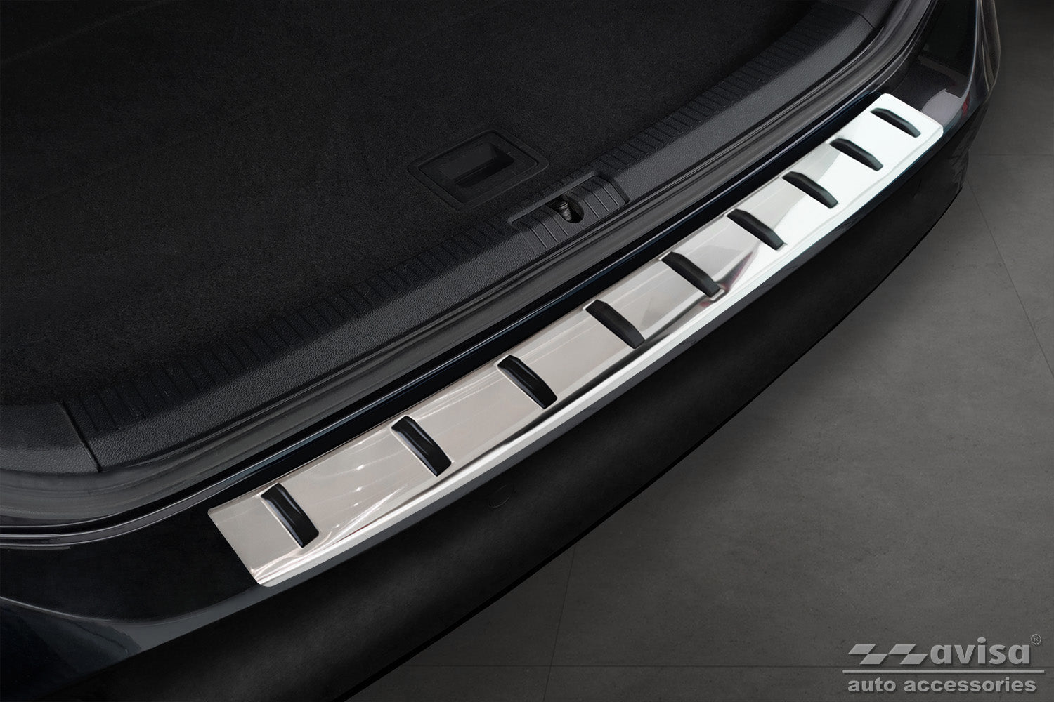 protector de parachoques trasero VW GOLF Variant/Alltrack plata