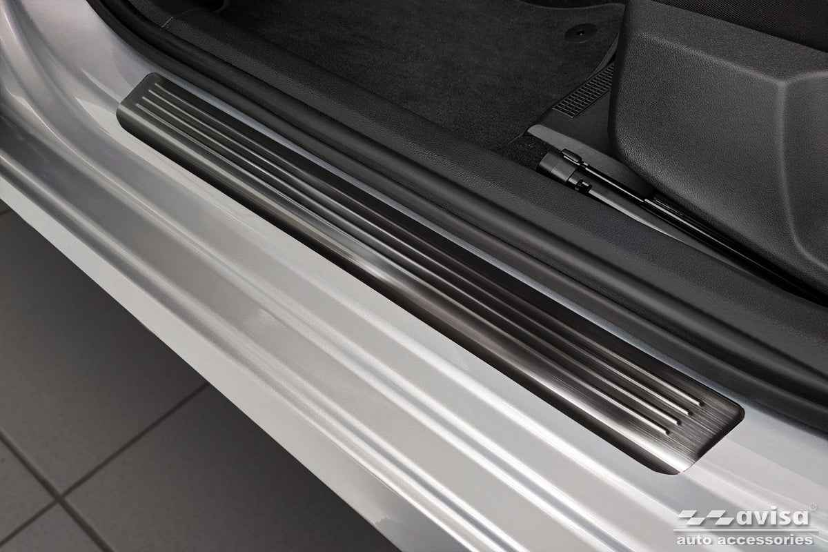 Protector umbral de puertas SKODA OCTAVIA combi negro