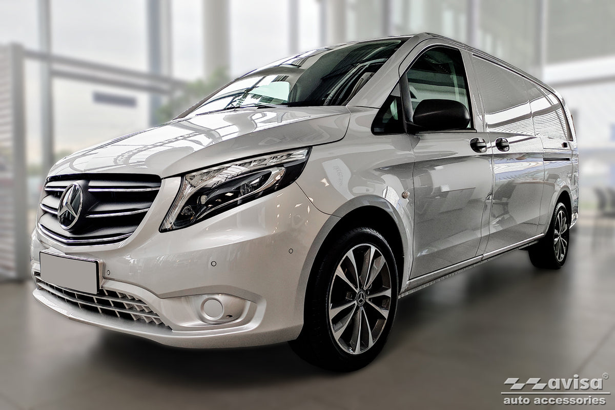 reposa piés MERCEDES CLASE V W447 plata satinado