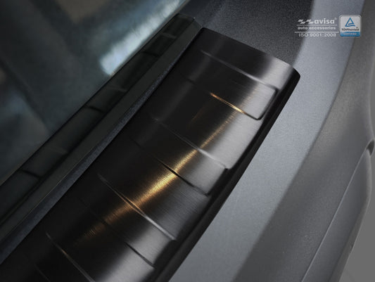 protector de parachoques trasero OPEL CROSSLAND X negro