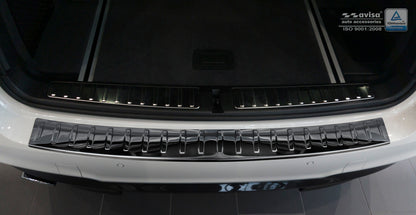 protector de parachoques trasero BMW X3 F25 negro espejo