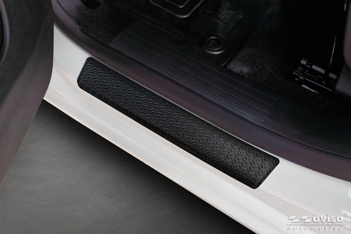 Protector umbral de puertas patrón grano TOYOTA PROACE CITY VERSO negro mate