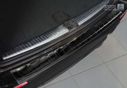 protector de parachoques trasero MERCEDES E53 S213 AMG negro 2018+