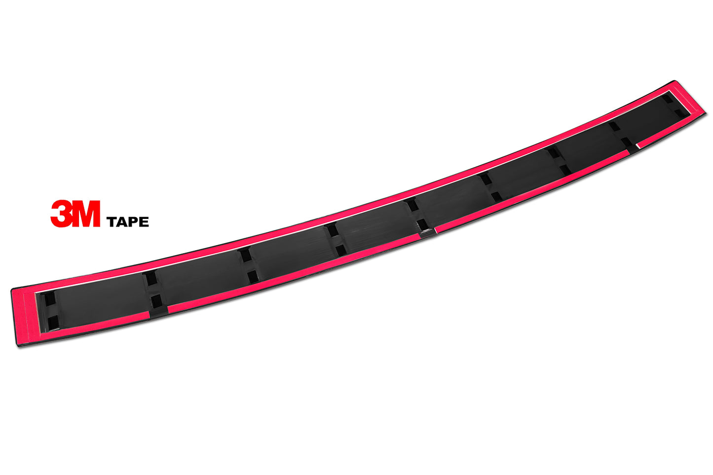 protector de parachoques trasero SKODA OCTAVIA combi negro 2016-19