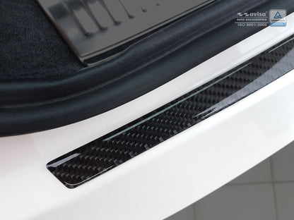 protector de parachoques trasero AUDI Q3 FL negro