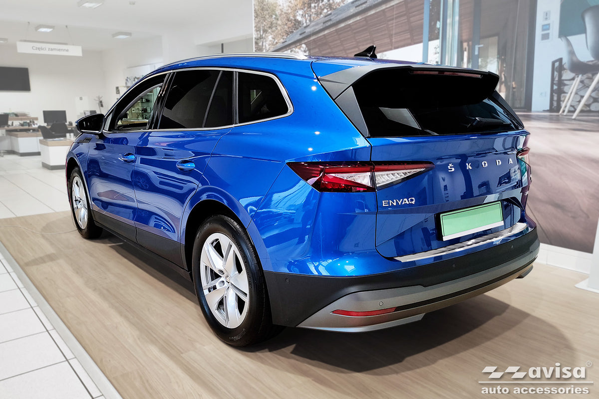 reposa piés SKODA ENYAQ plata satinado