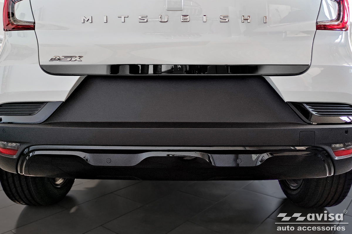 cubierta decorativa del portón trasero del RENAULT CAPTUR CROSSOVER negro espejo