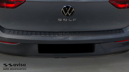 protector de parachoques trasero VW GOLF hatchback negro
