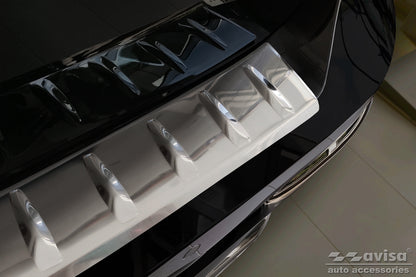protector de parachoques trasero BMW 7 limousine plata