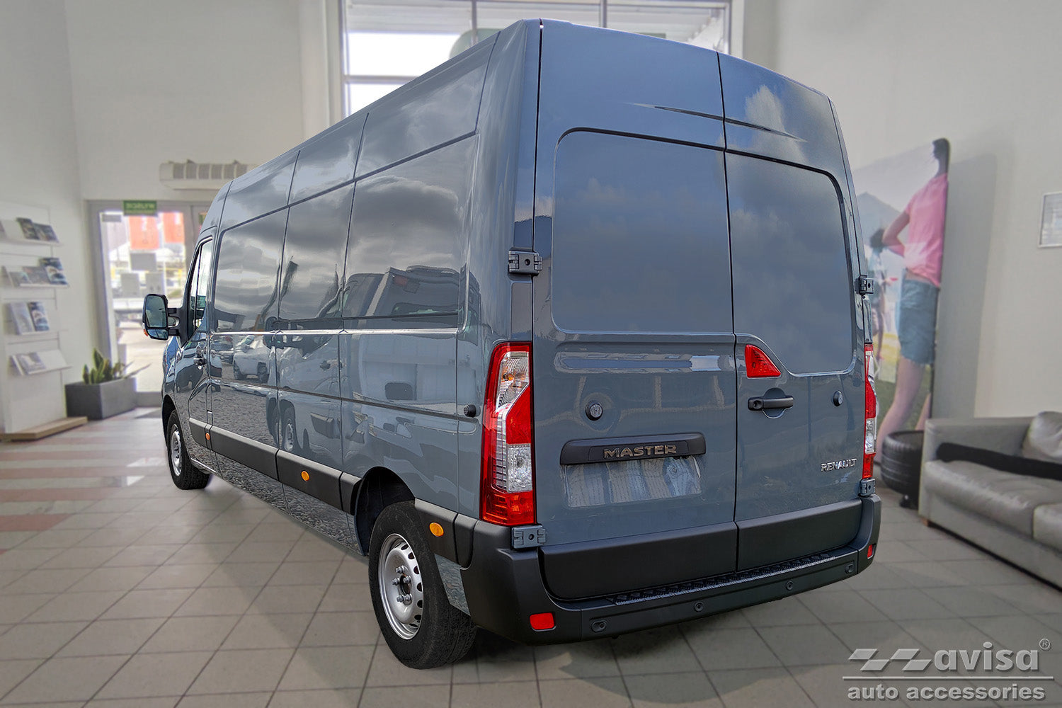 protector de parachoques trasero NISSAN NV400