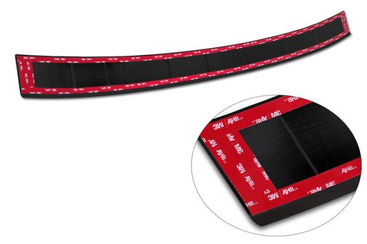 protector de parachoques trasero VOLVO V60 combi negro espejo