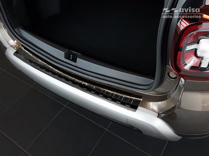 protector de parachoques trasero DACIA DUSTER negro