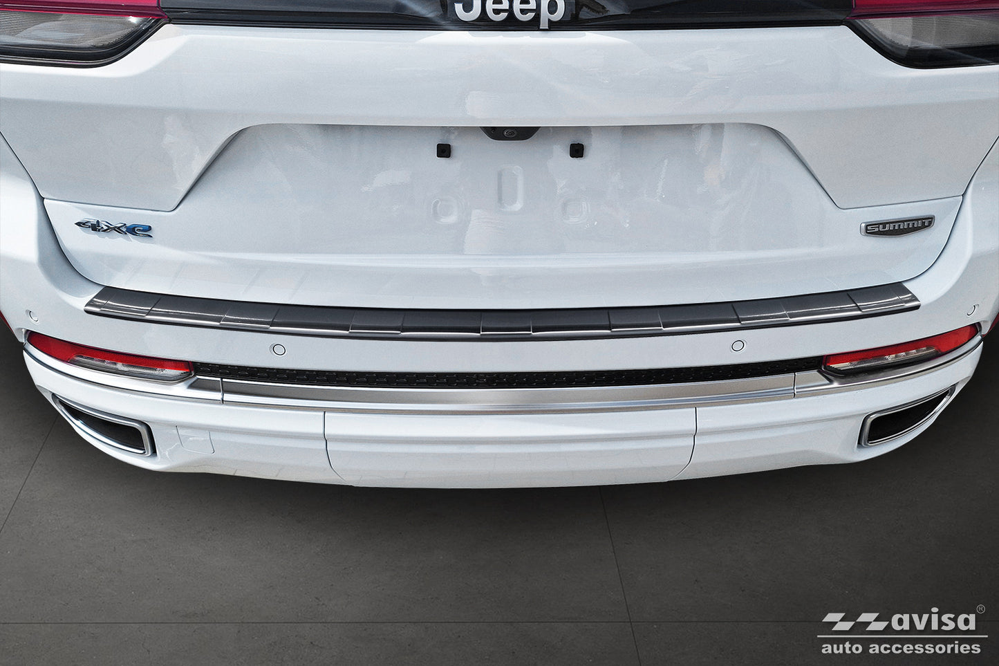 protector de parachoques trasero JEEP GRAND CHEROKEE negro