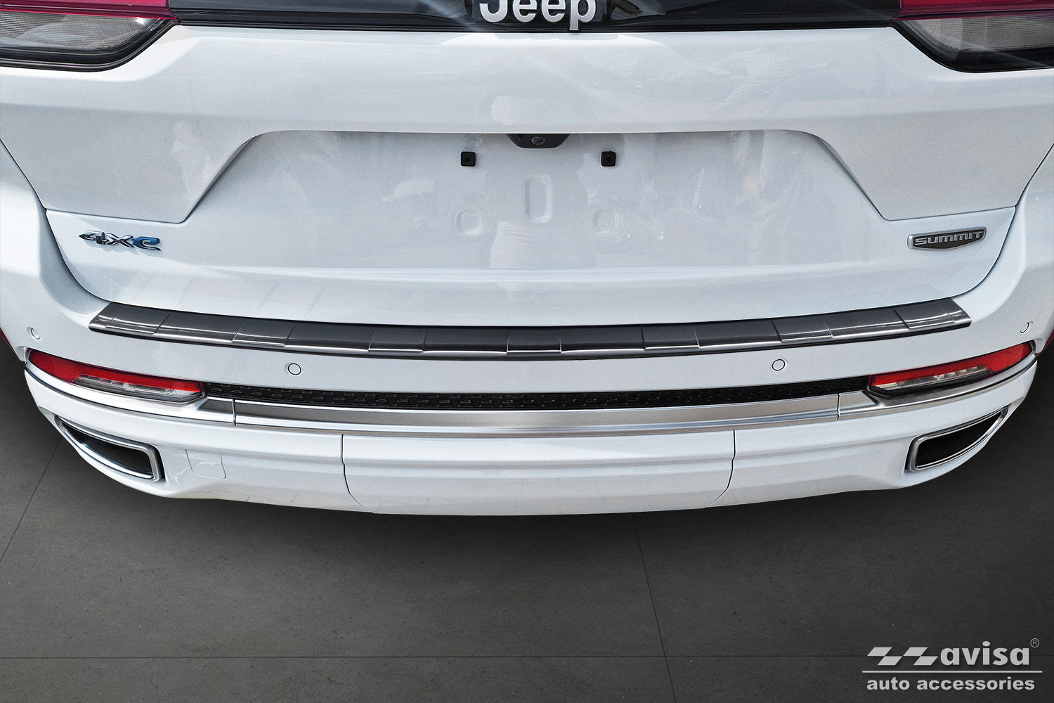 protector de parachoques trasero JEEP GRAND CHEROKEE negro