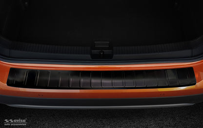 protector de parachoques trasero VW T-Cross negro