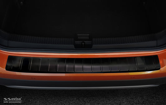 protector de parachoques trasero VW T-Cross negro