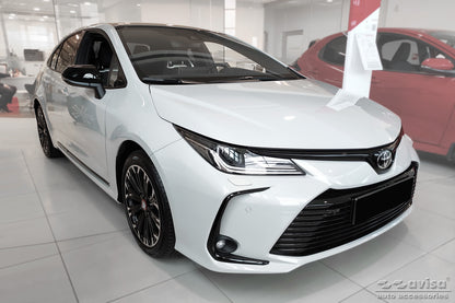 protector de parachoques trasero Toyota COROLLA GR negro 2019+