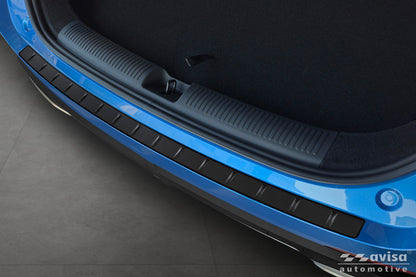 protector de parachoques trasero MG ZS negro mate