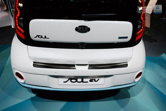 protector de parachoques trasero KIA SOUL EV negro