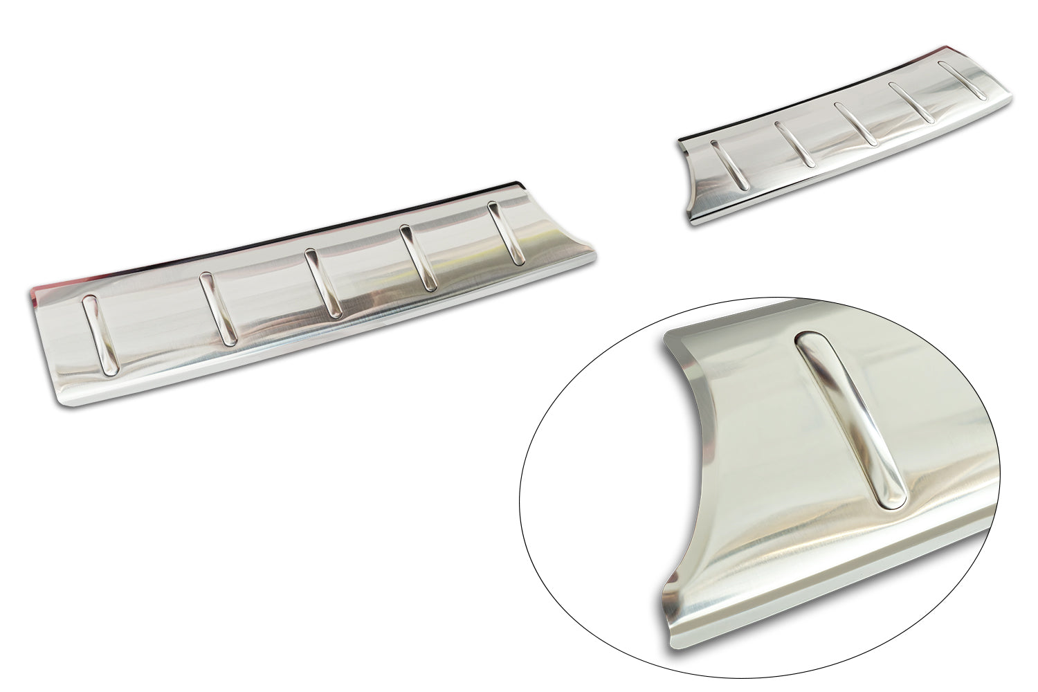 protector de parachoques trasero SUZUKI SWIFT hatchback plata