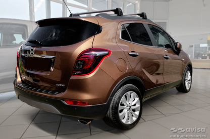 protector de parachoques trasero NEW OPEL MOKKA X negro