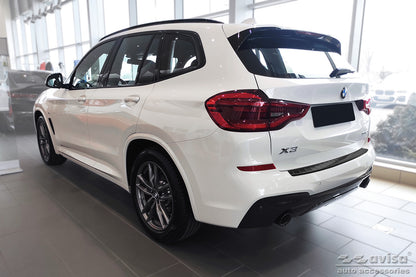 protector de parachoques trasero BMW X3 G01 M-pak negro