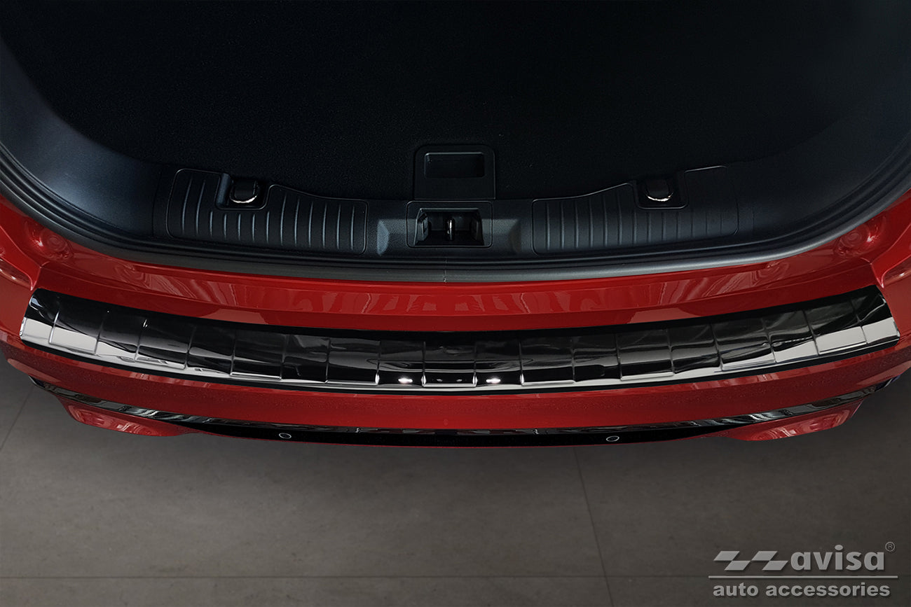 protector de parachoques trasero FORD KUGA ST-Line negro espejo