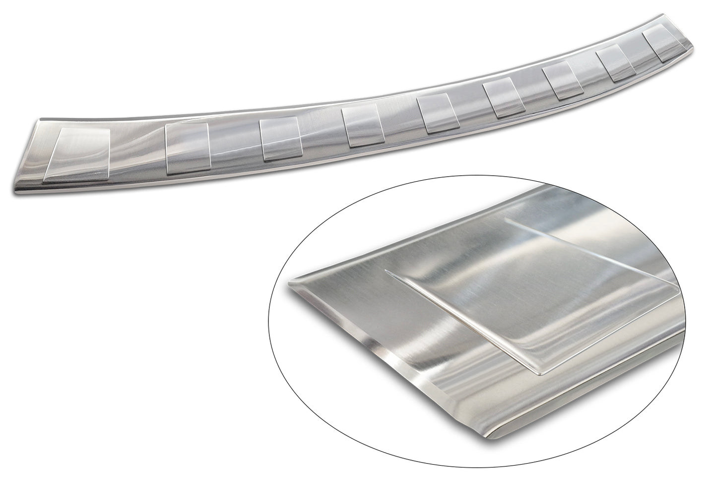 protector de parachoques trasero PEUGEOT EXPERT plata