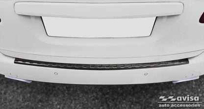 protector de parachoques trasero PORSCHE CAYENNE (92A) negro