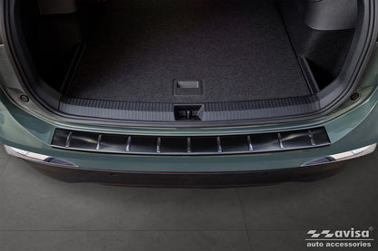 protector de parachoques trasero VW TIGUAN negro 2024+ acero
