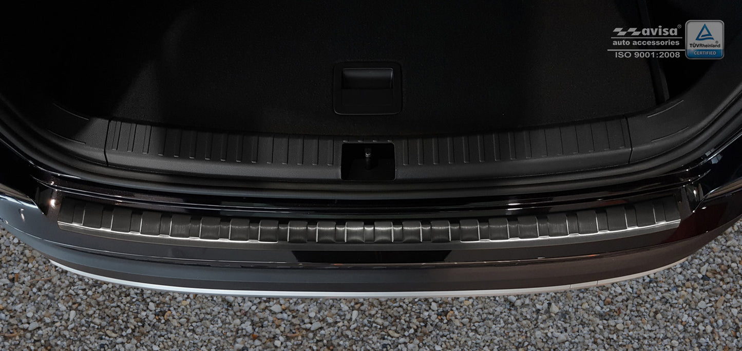 protector de parachoques trasero SEAT ATECA 5d crossover negro