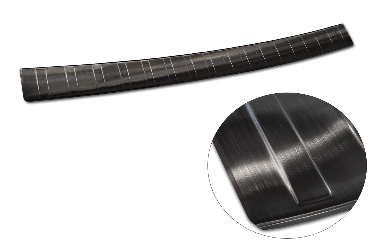 protector de parachoques trasero FORD TOURNEO CONNECT negro