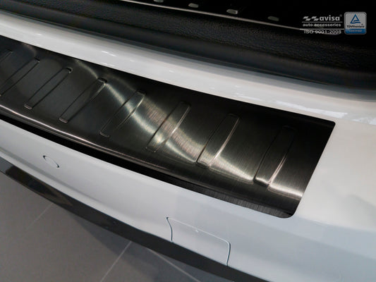 protector de parachoques trasero BMW X3 F25 negro