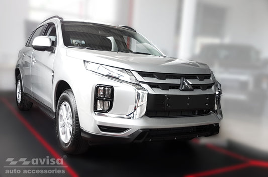 protector de parachoques trasero MITSUBISHI ASX crossover negro