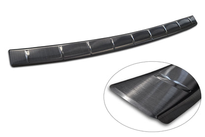 protector de parachoques trasero SKODA KAMIQ crossover negro