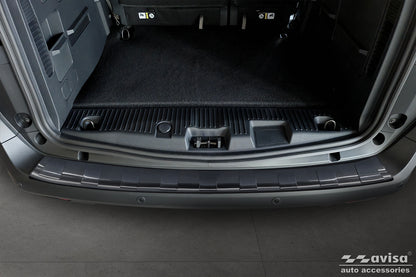 protector de parachoques trasero VOLVO V70 negro