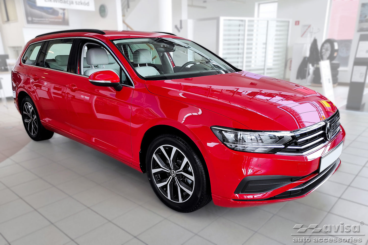 protector de parachoques trasero VW PASSAT B8 variant