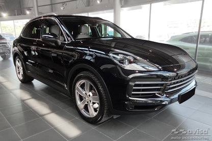 protector de parachoques trasero PORSCHE CAYENNE negro