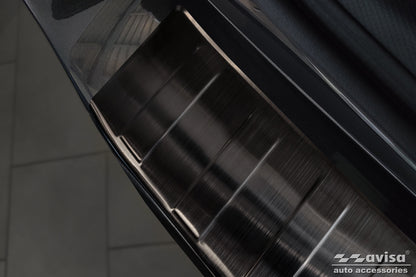 protector de parachoques trasero SUBARU FORESTER suv negro 2018-24