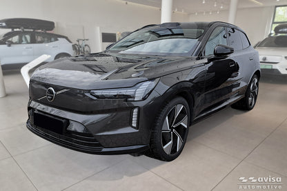 protector de parachoques trasero VOLVO EX 90 plata satinado